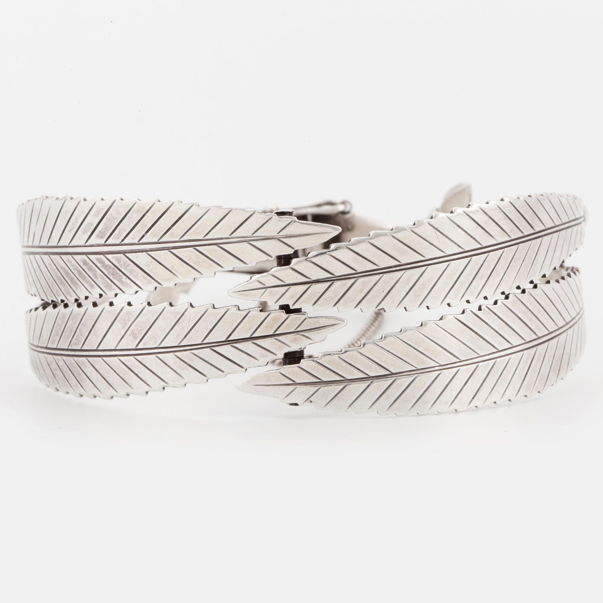 A Gertrud Engel for A Michelsen sterlingsilver bracelet.
