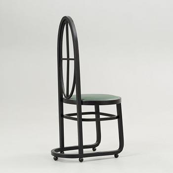 Two Carl Bergsten dining chairs, Gemla leksaksfabrik, Sweden ca 1906.
