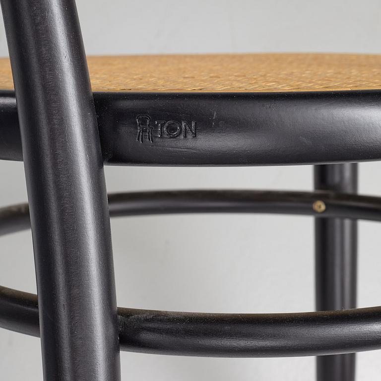 Michael Thonet, stolar, 3 st, modell 14, Ton.