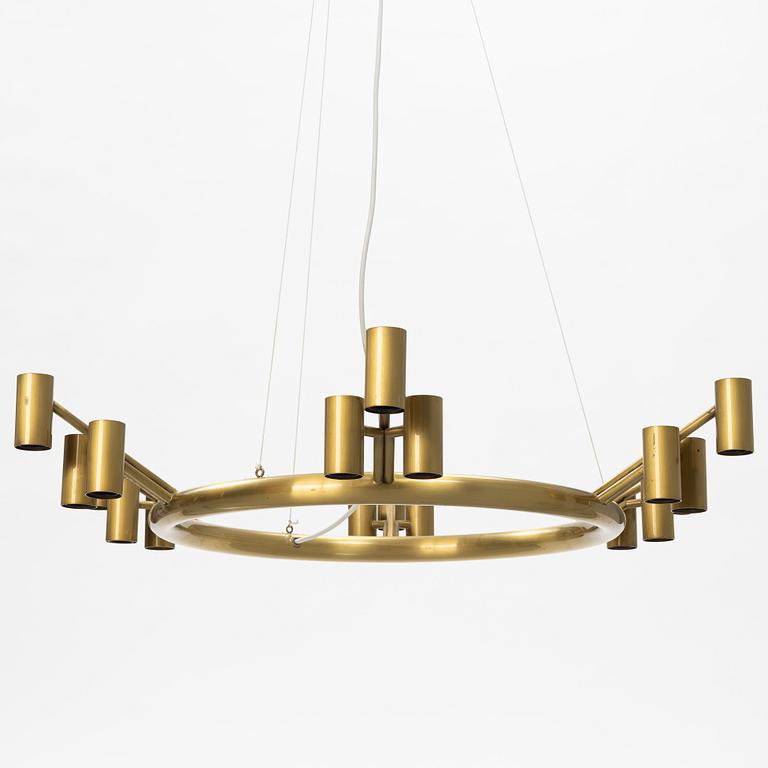 A Scandinavian Modern ceiling lamp, 1960s.