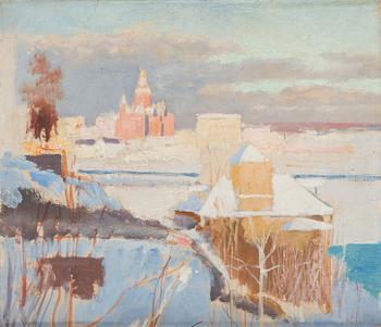 Albert Edelfelt, View from Kaivopuisto.