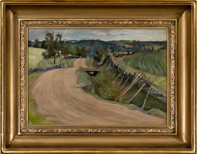 PEKKA HALONEN, LANDSCAPE FROM SORTAVALA.