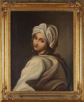 OKÄND KONSTNÄR, olja på duk, osignerad, 1800-tal.