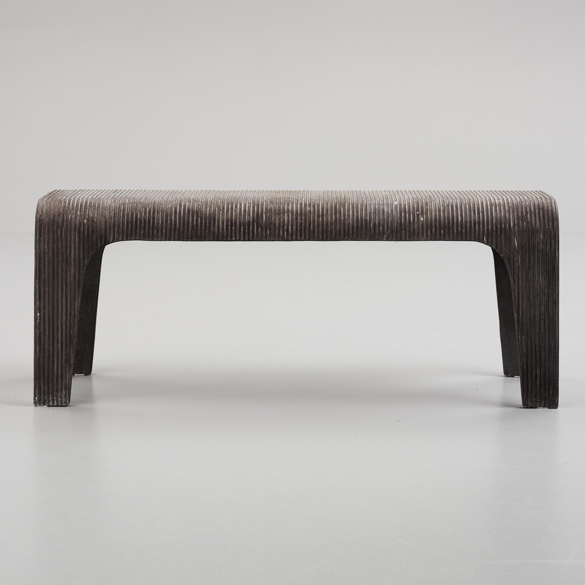 Stina Lindholm, bänk, "Nona", Skulpturfabriken.