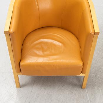 Åke Axelsson, fåtöljer, ett par, "Neptunus", Galleri stolen, 1900-talets slut.