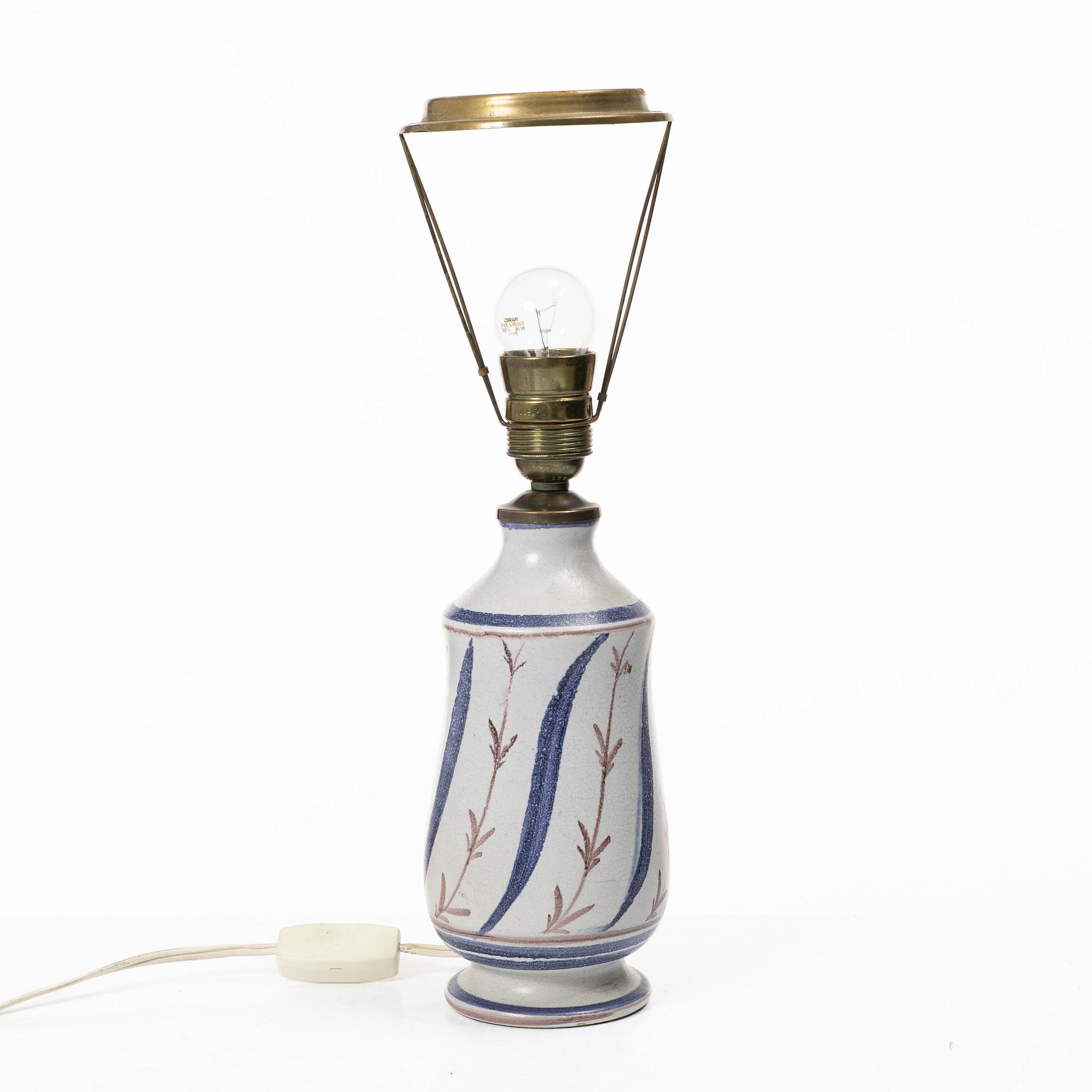 Eva Jancke Björk, a table lamp, Bo Fajans.