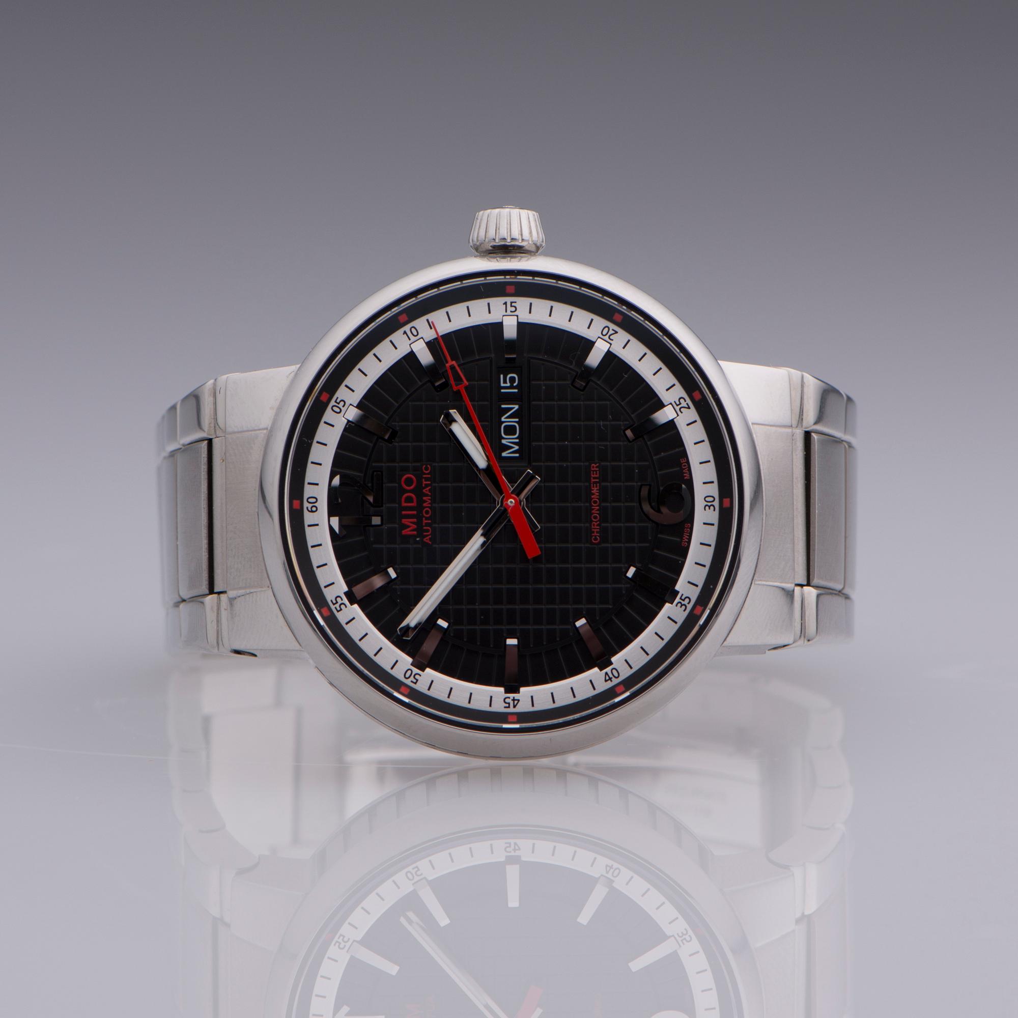 MIDO, Great Wall, automatic, chronometer, wristwatch, 42 mm.