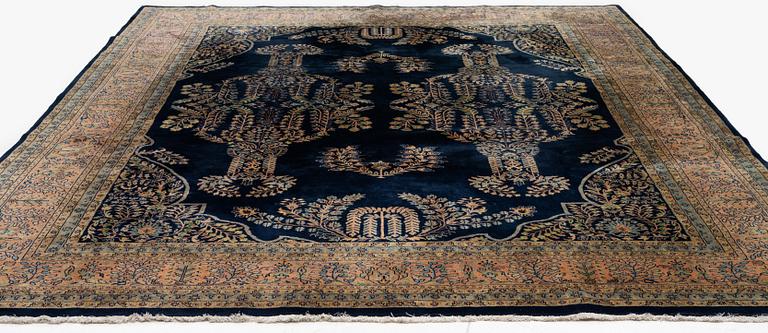 An India Carpet, c. 380 x 285 cm.