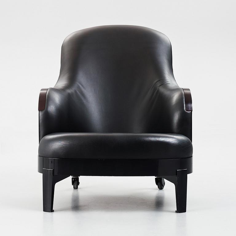 Mats Theselius, a 'The Ritz' lounge chair, edition 84/90, Källemo Sweden, post 1994.