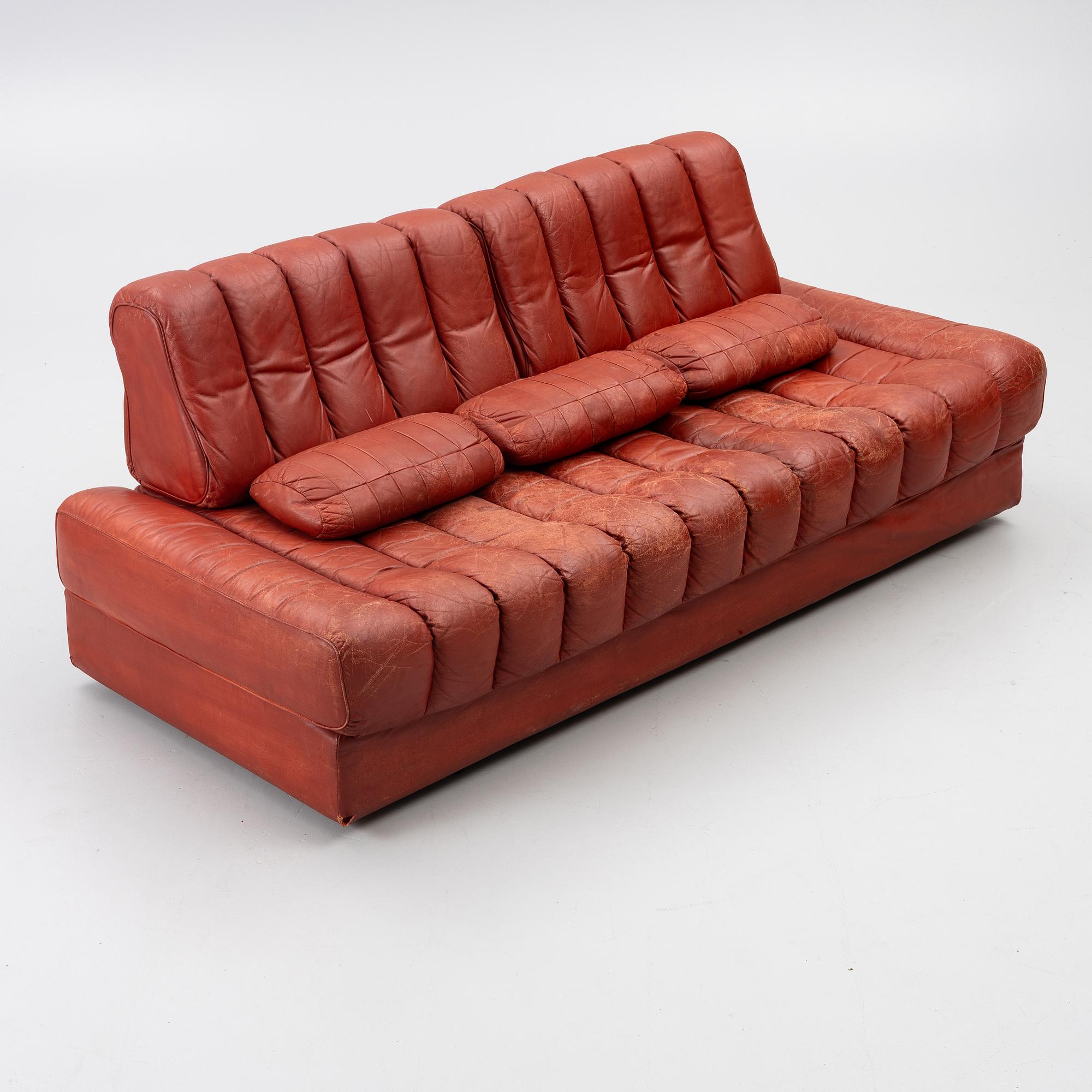 A sofa, de Sede, Switzerland.