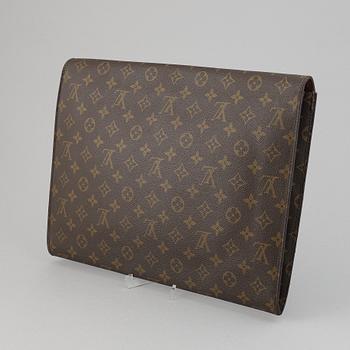 Louis Vuitton, a monogram canvas 'Documents' briefcase.
