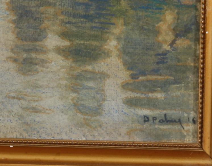 PALME, BIRGER. Blandteknik, sign. o dat -16?.