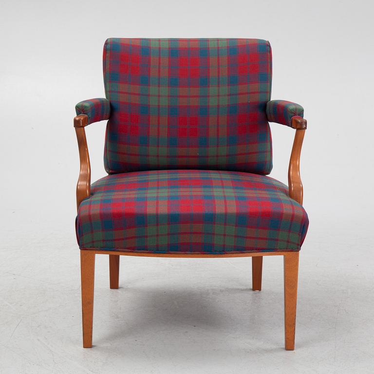 Josef Frank, armchair, model 969, Firma Svenskt Tenn.