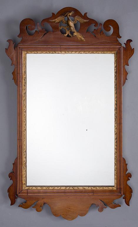 An English 18th century mirror.