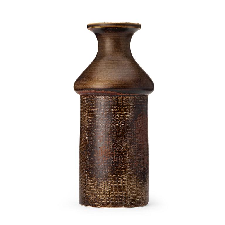 Stig Lindberg, a stoneware vase, Gustavsberg Studio 1976.