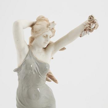 Theodore Schoop Bernard Bloch, a ceramic Art Nouveau figurine, early 20th Century.