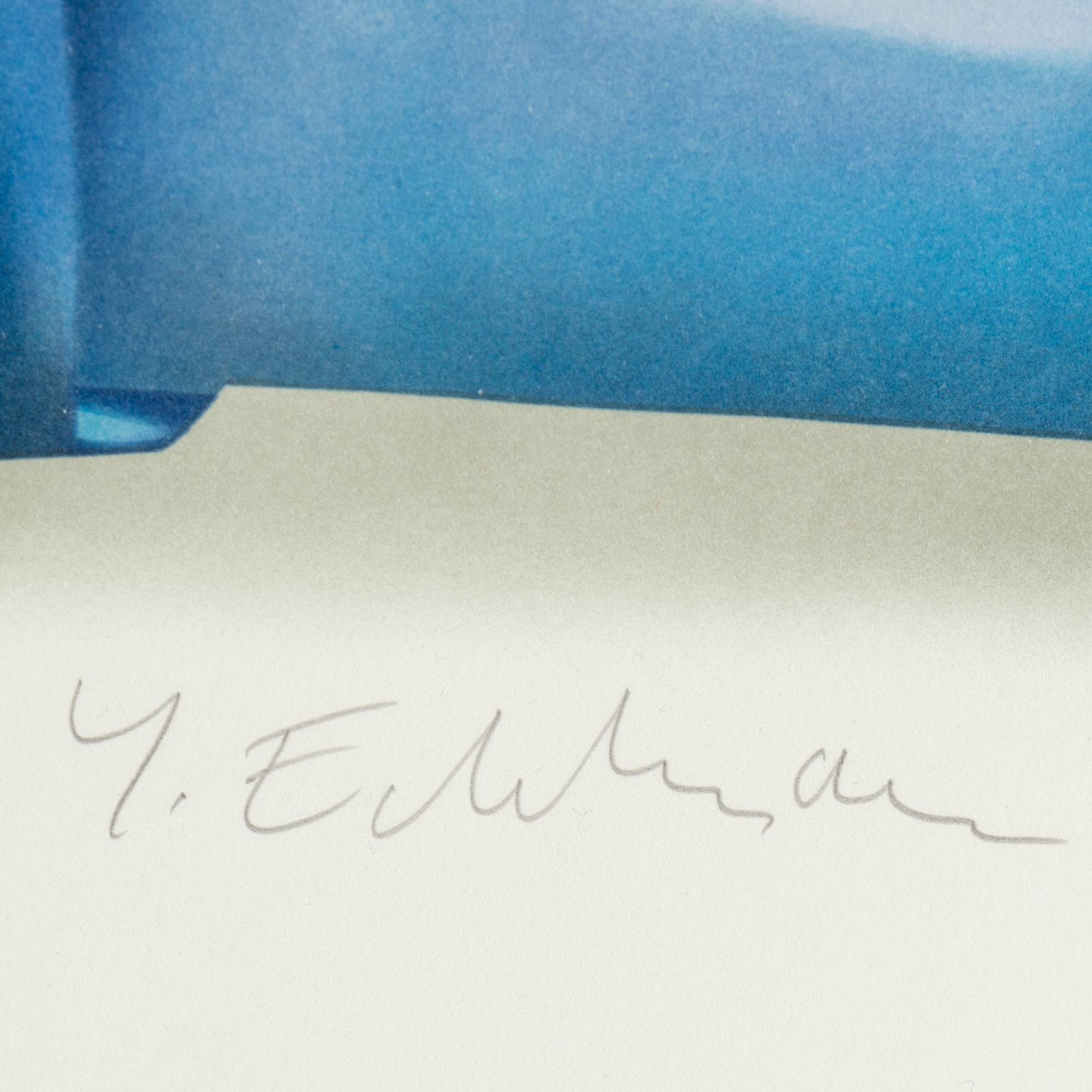 Yrjö Edelmann, litografi. Signerad och numrerad 94/1500.
