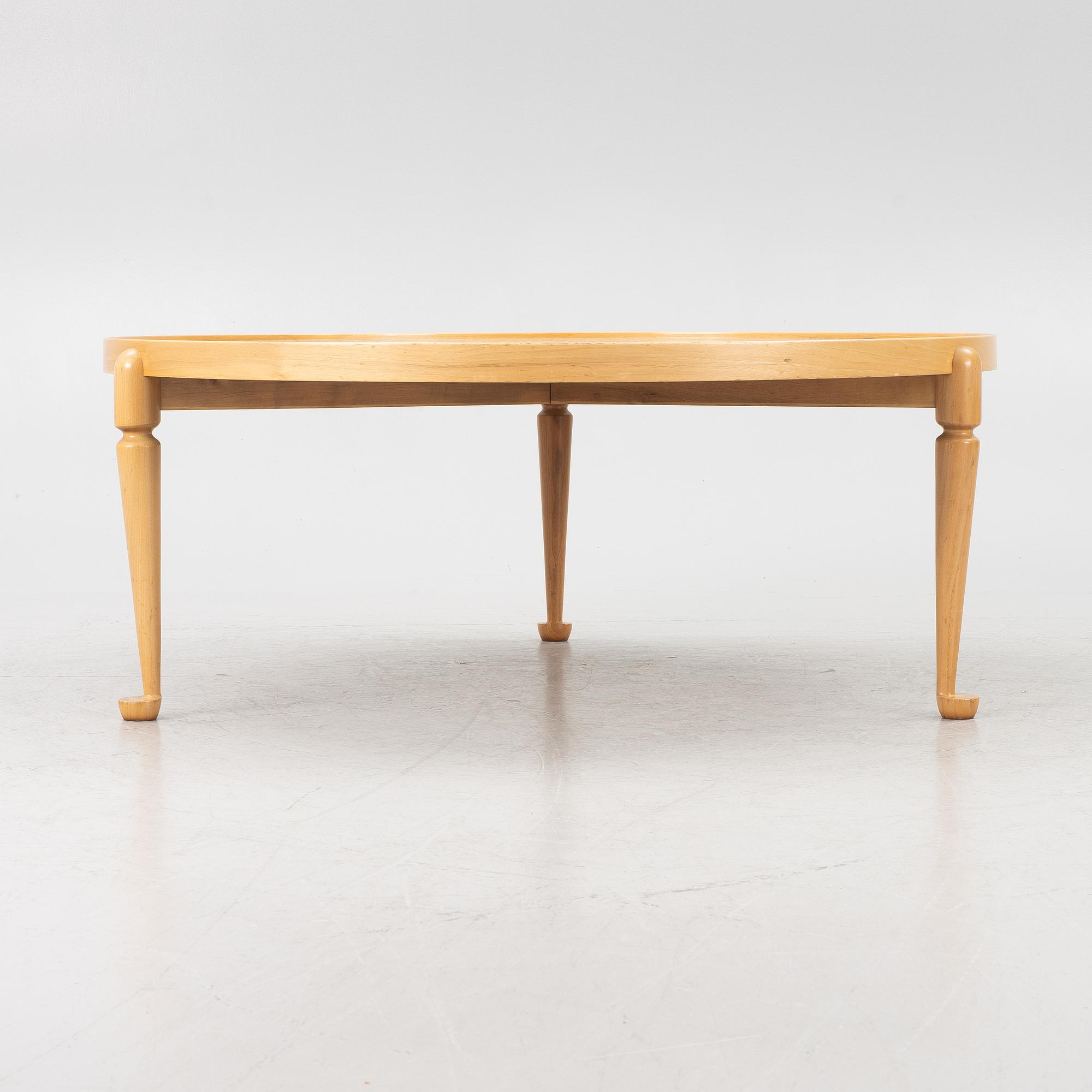 Josef Frank, coffee table, model B 2139, Svenskt Tenn, after 1985.