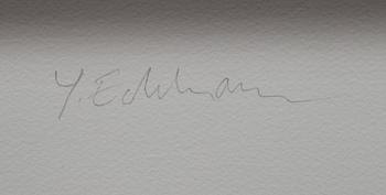 YRJÖ EDELMANN, gicléetryck, signerad och numrerad 54/150.