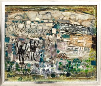 James Coignard, oil on canvas signed.