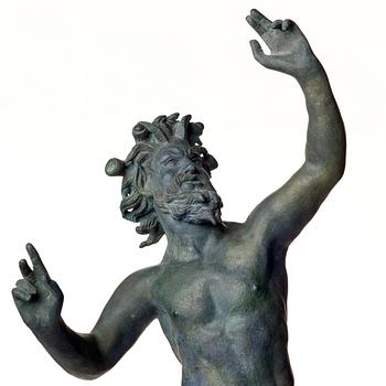 "Den dansande Faunen från Pompeji".