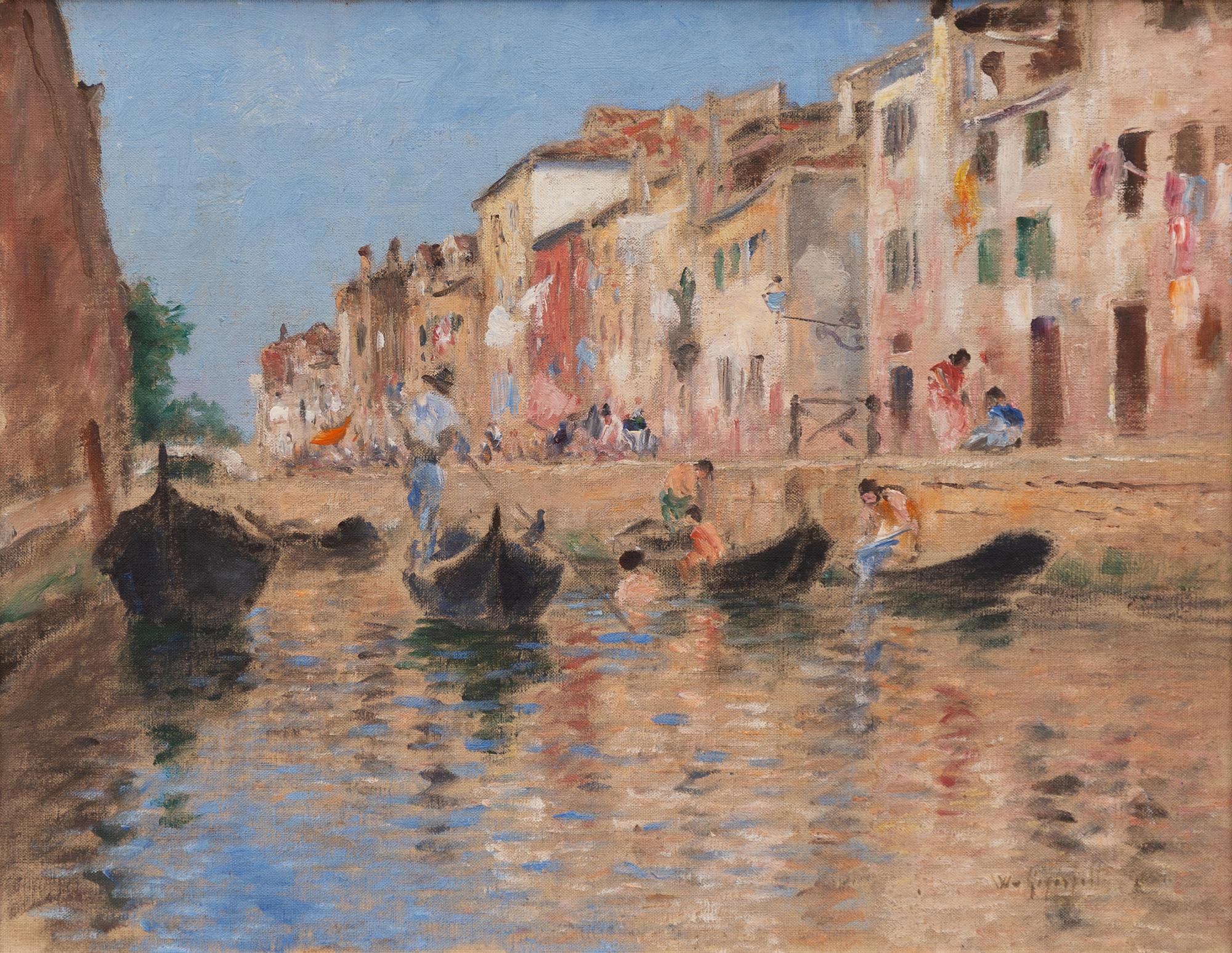 Wilhelm von Gegerfelt, Motif from Venice.