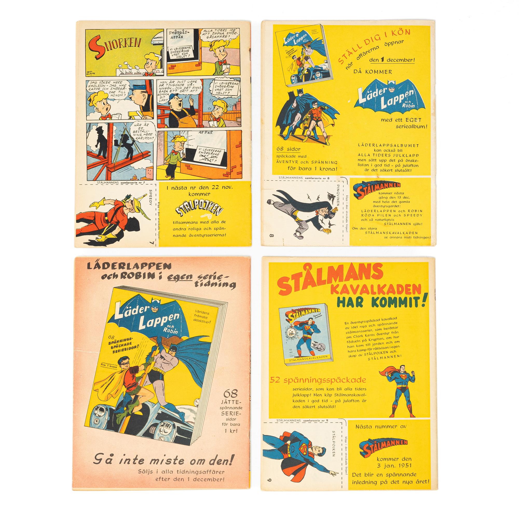 Comic books, 22, “Superman”, 1950 edition.