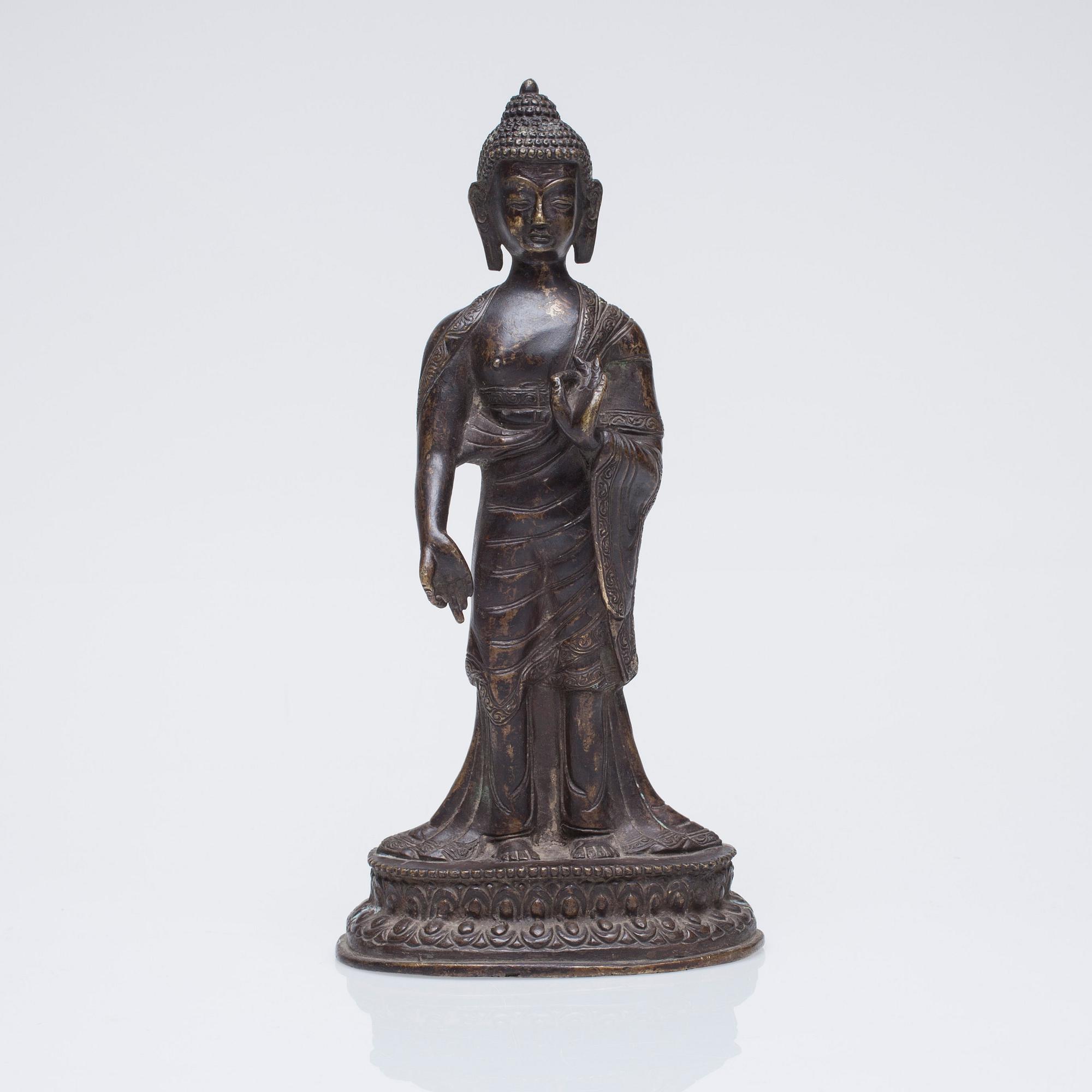 BUDDHA, brons, 1900-tal.