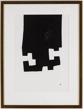 Eduardo Chillida · EDUARDO CHILLIDA, silk screen, printed signature, executed 1982.