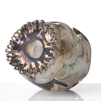 Per B. Sundberg, a "Fabula" glass vase, Orrefors, Sweden 2000.