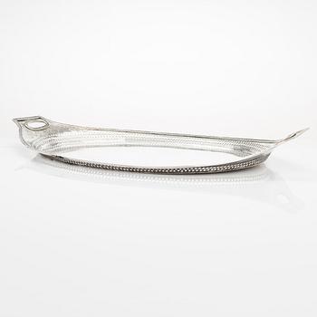 Henrik Petman, Bricka, silver, S:t Petersburg, Ryssland 1811.