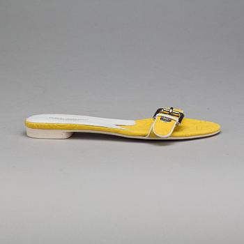 SANDALER, Dolce Gabbana.