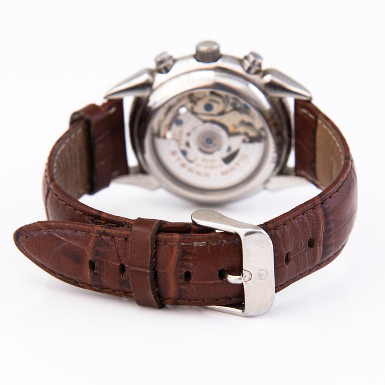 ETERNA Eterna-Matic, Chronometer Chronograph, rannekello 45 mm.