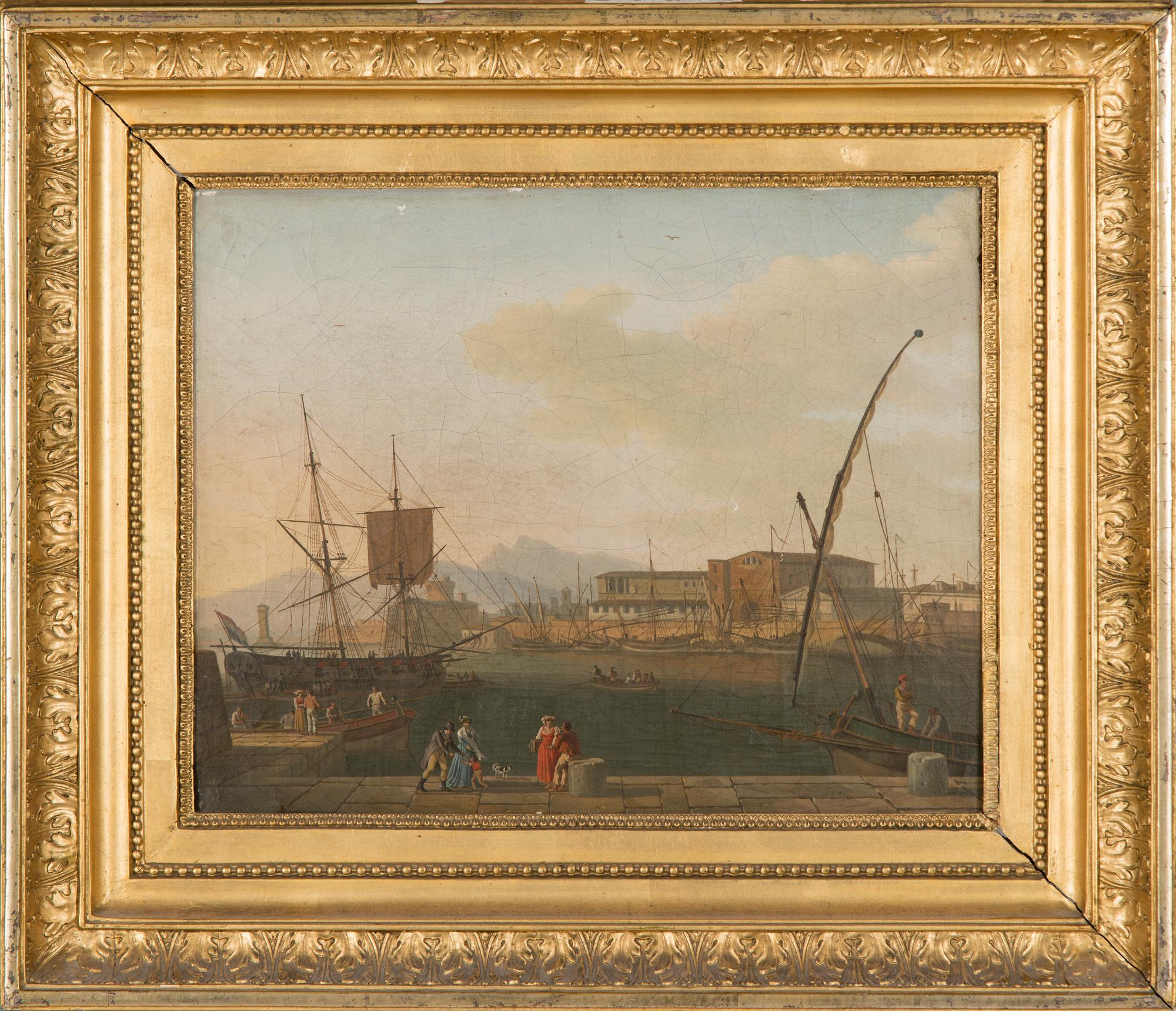 Unknown artist, french school, 18th century, oil on canvas, not signed.