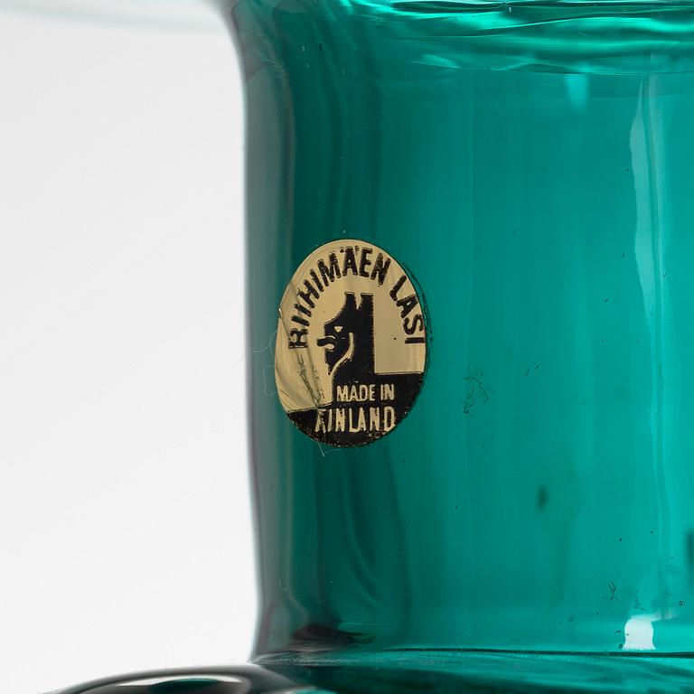 Helena Tynell, a 'Solflaskan' for Riihimäki Glassworks, Finland. In production 1964-1974.