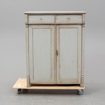 A painted sideboard, mid 19th Century.