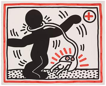 Keith Haring, 'Untitled', from: 'Free South Africa'.