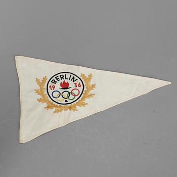 PARTI OS MEMORABILIA, 3 delar, olympiska spelen i Berlin 1936.