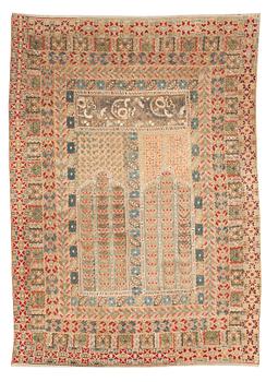 1186. ANTIQUE OTTOMAN EMBROIDERY. 153 x 107 cm.