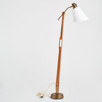 Hans Bergström, golvlampa, modell "544", ateljé Lyktan, Åhus, 1940-50-tal.