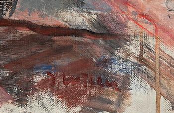 Ingegerd Möller, oil on canvas. Signed.