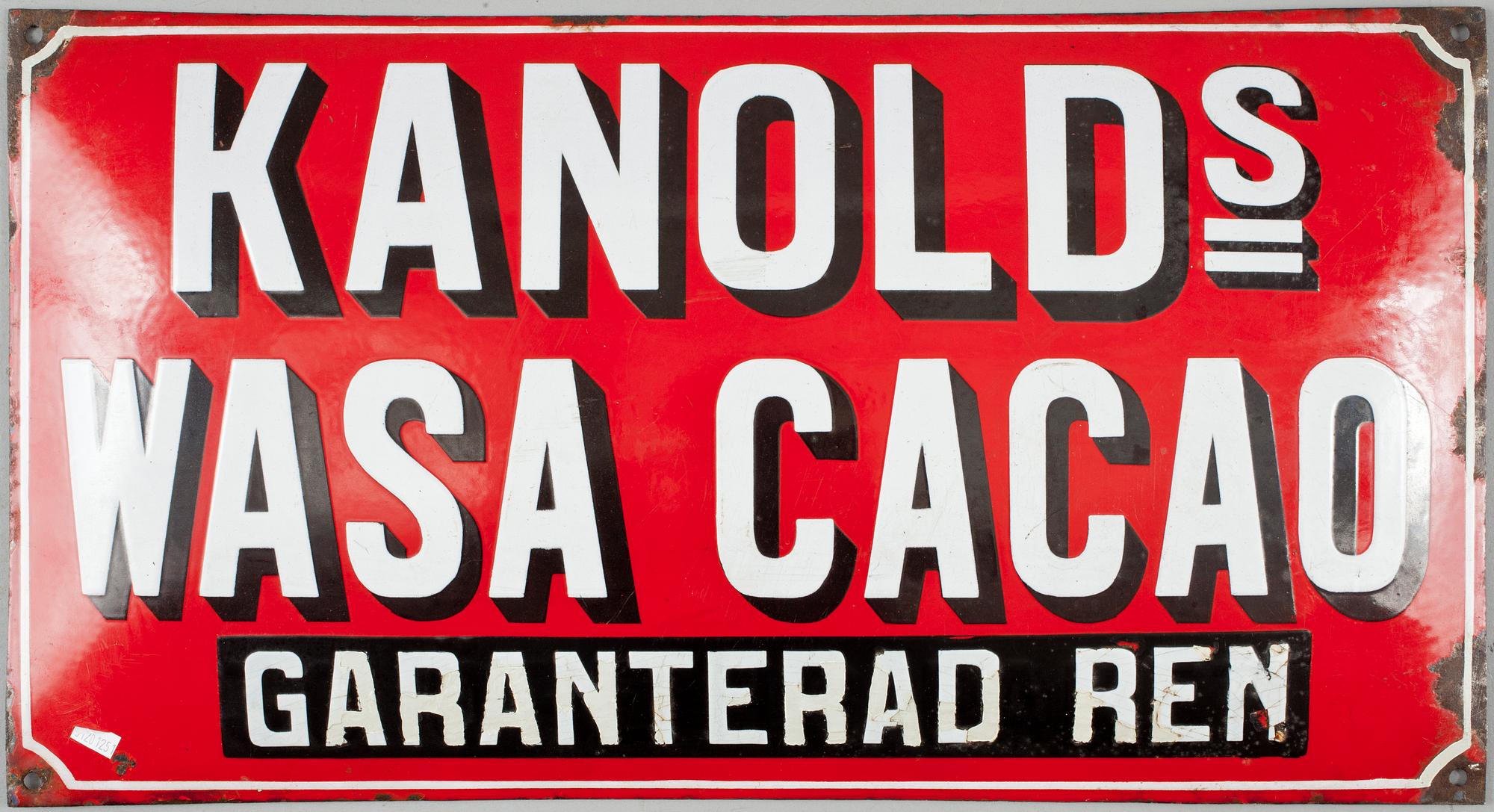 REKLAMSKYLTAR, emalj, plåt, 8 st 1800/1900-tal.