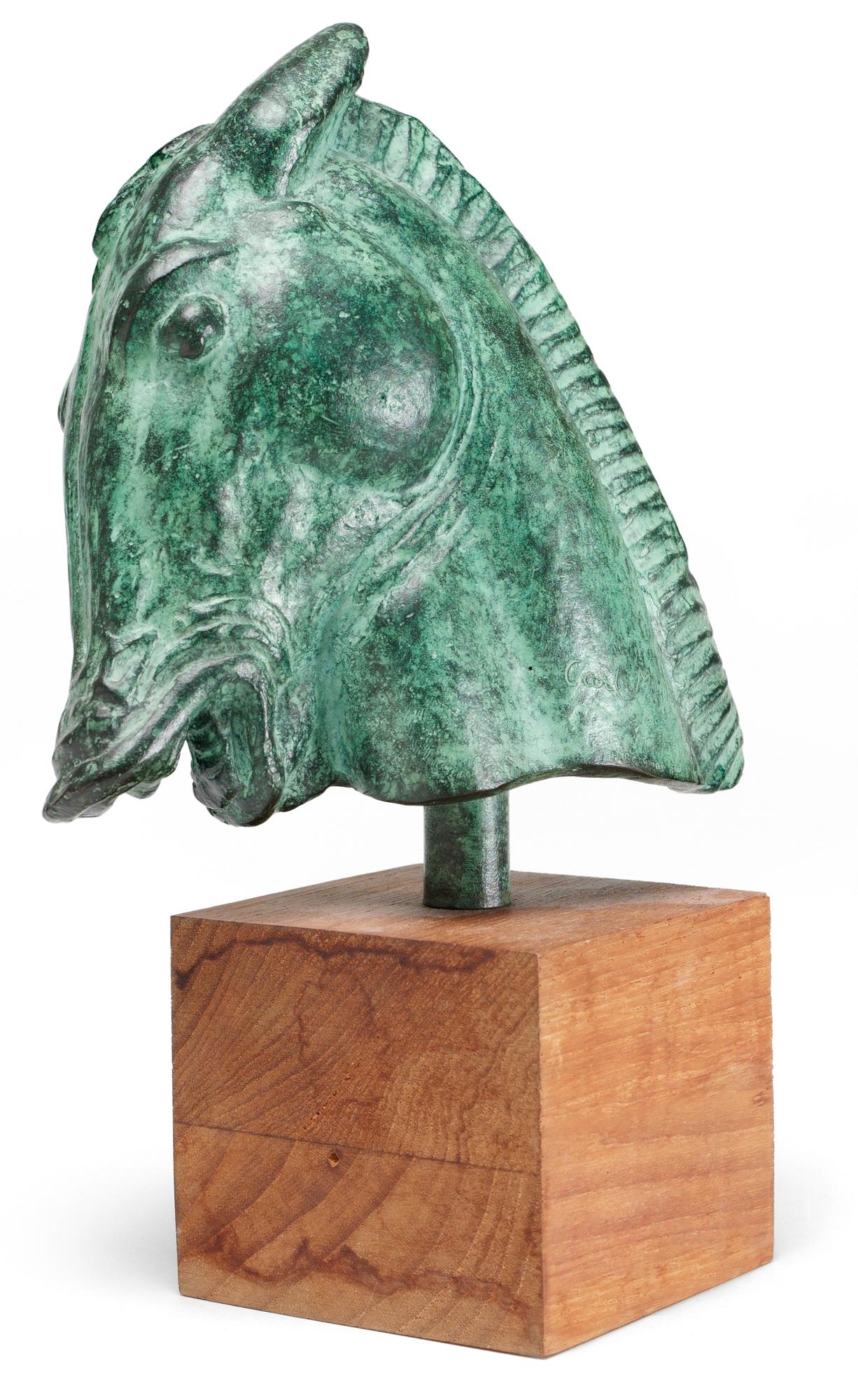 Carl Milles, Head of a horse.