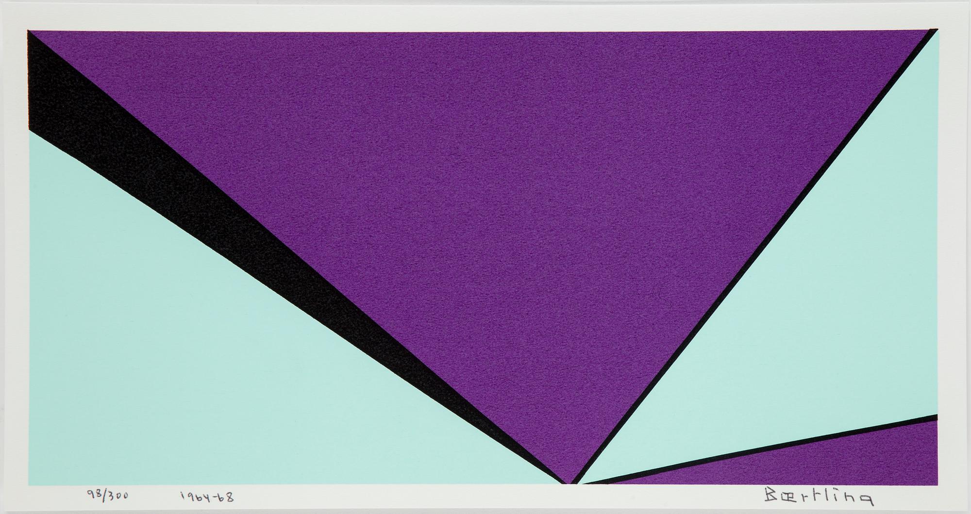 OLLE BAERTLING, "Ardalki", 1964, serigrafi, numrerad 98/300, dat. 1954-68.