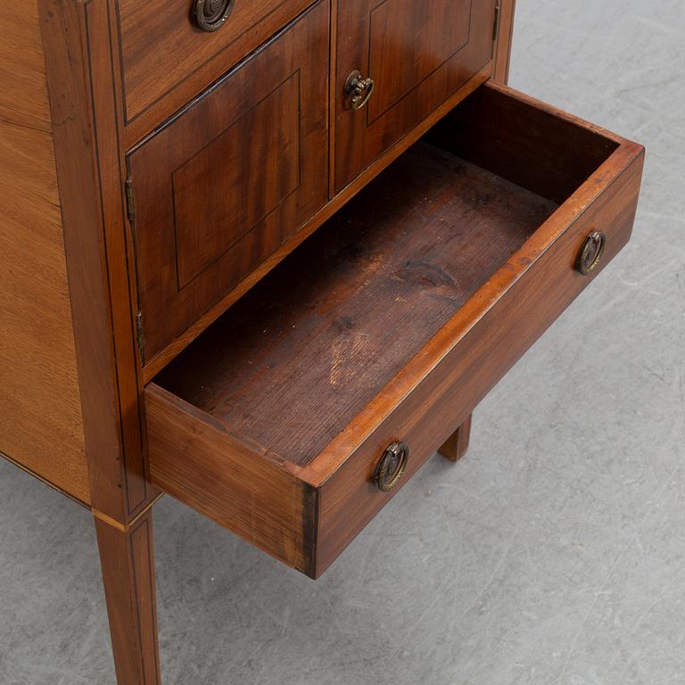 A mahogany lavoir, England, 19th century.