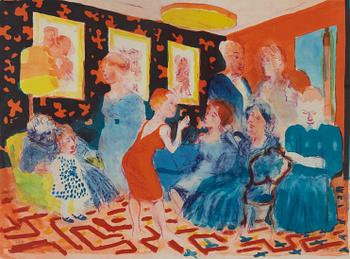 Peter Dahl, I salongen.