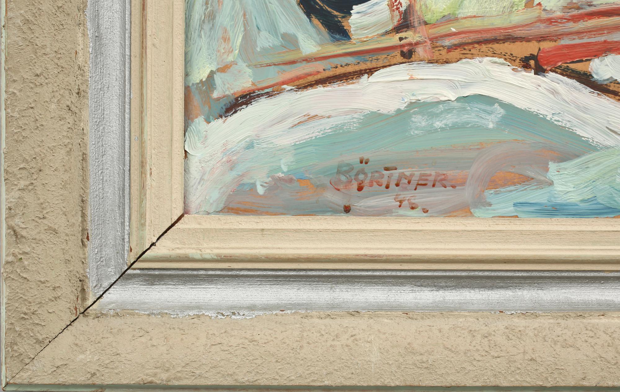 GUSTAF BÖRTNER, olja på pannå, sign o dat 48.