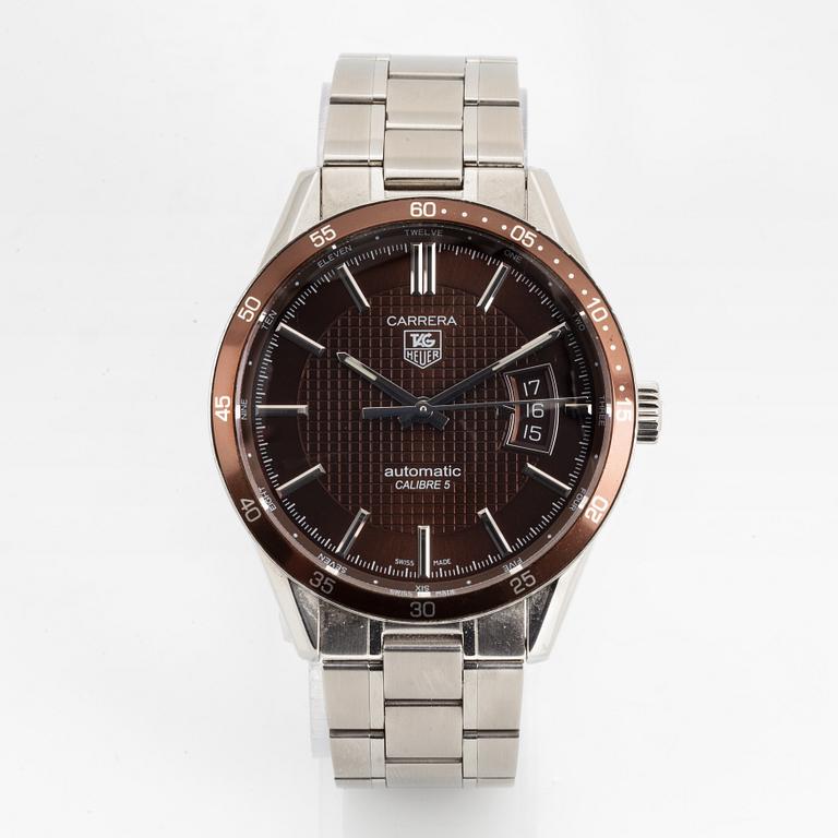TAG Heuer, Carrera, Calibre 5, wristwatch, 39 mm.