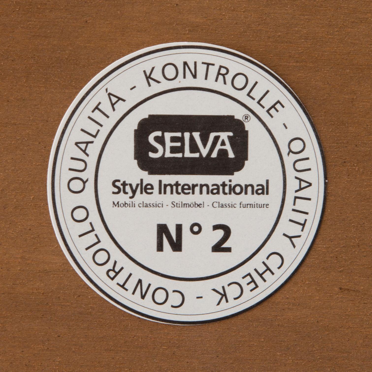 A 21st century book shelf for Selva Italy.