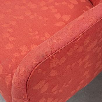 A pair of armchairs, later part of the 20th Century.